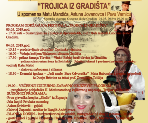 Poziv na festival – “Trojica iz Gradišta”