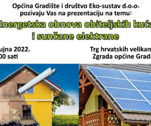 Prezentacija – energetska obnova obiteljskih kuća i sunčane elektrane
