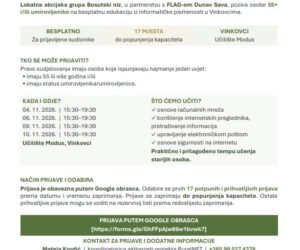 JAVNI POZIV ZA SUDJELOVANJE U BESPLATNOJ EDUKACIJI IZ INFORMATIČKE PISMENOSTI U OKVIRU PROJEKTA RURALNET